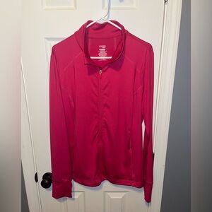 Danskin Fuchsia Zip-Up Jacket XXL. Used GC.